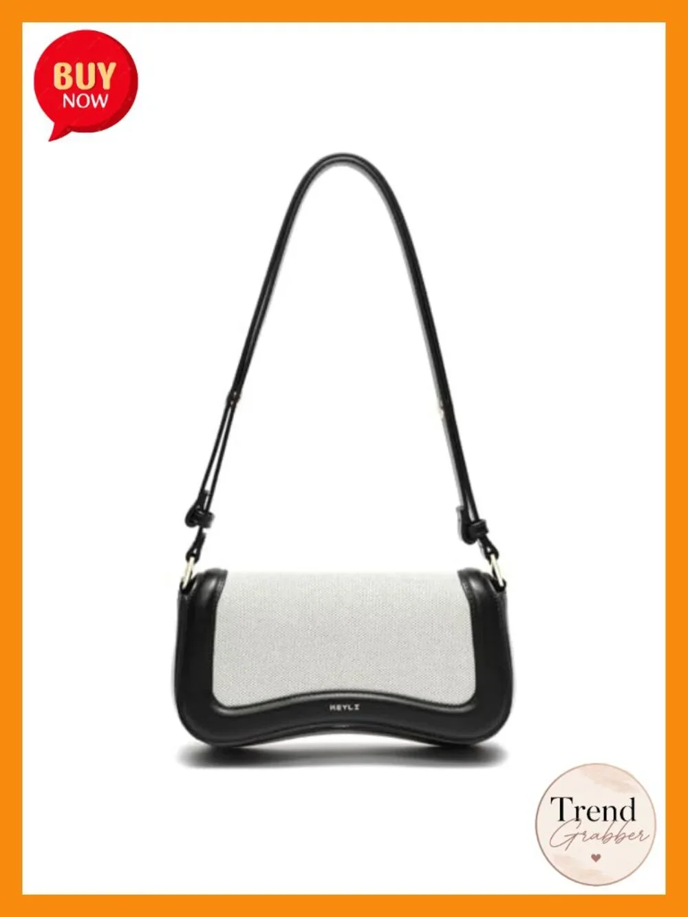 Waterproof Faux Leather Crossbody Hobo Bag - Small Handbag Clutch Tote